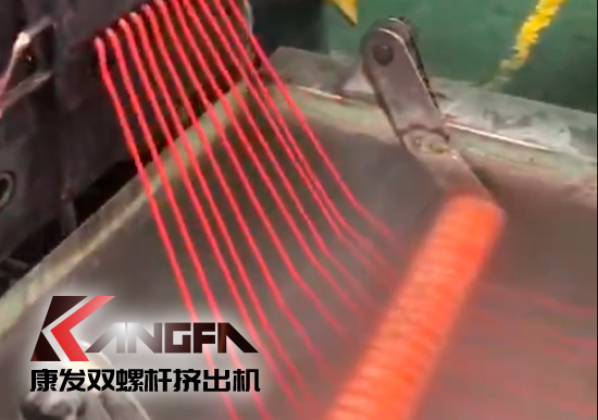 康發(fā)售后服務(wù)無(wú)止境！客戶(hù)水拉條JSH-75雙螺桿造粒機(jī) 普通玻纖增強(qiáng)改性售后維保記